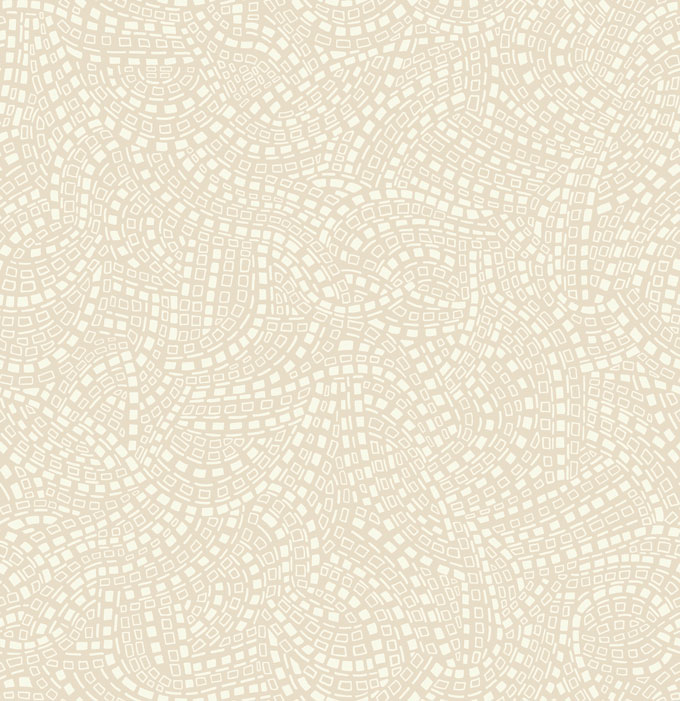 Обои 1838 Wallcoverings Capri Mosaic Sandstone 1905-127-05